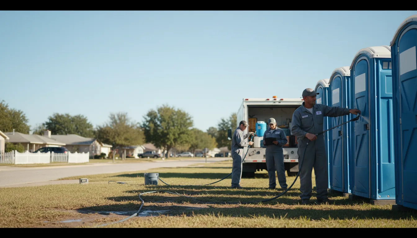 Long-Term Portable Toilet Rental in Warne, NC near me